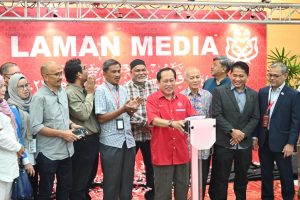 Perasmian Laman Media sempena Perhimpunan Agung UMNO (PAU2022)